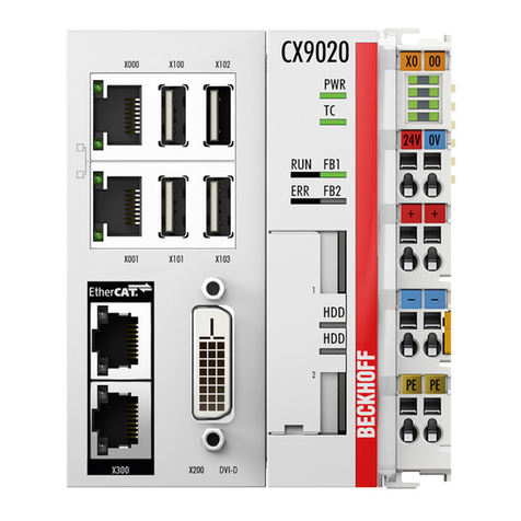 Beckhoff CX9020 User manual