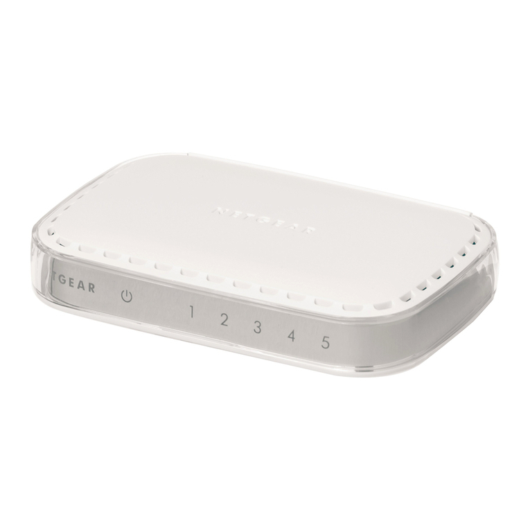 NETGEAR GS605 - Gigabit Desktop Switch User manual