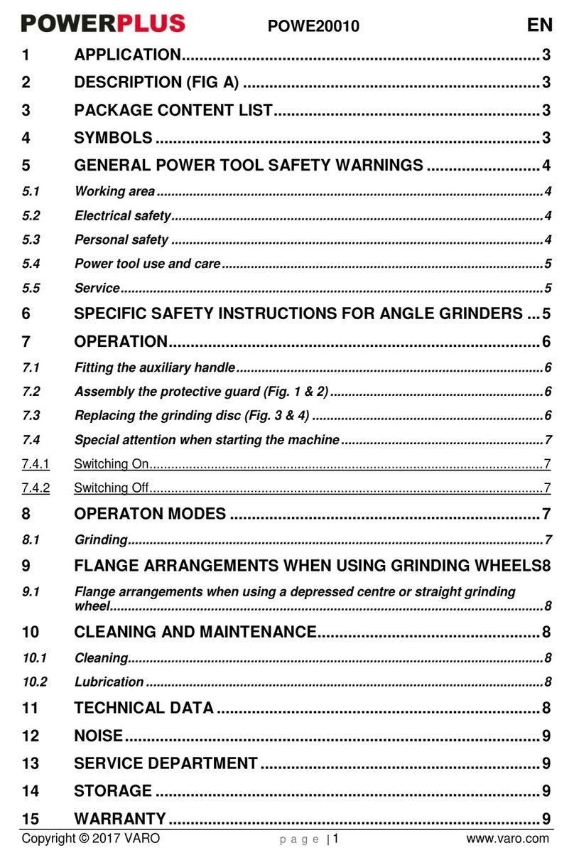Powerplus POWE20010 User manual Powerplus POWE20010 User manual