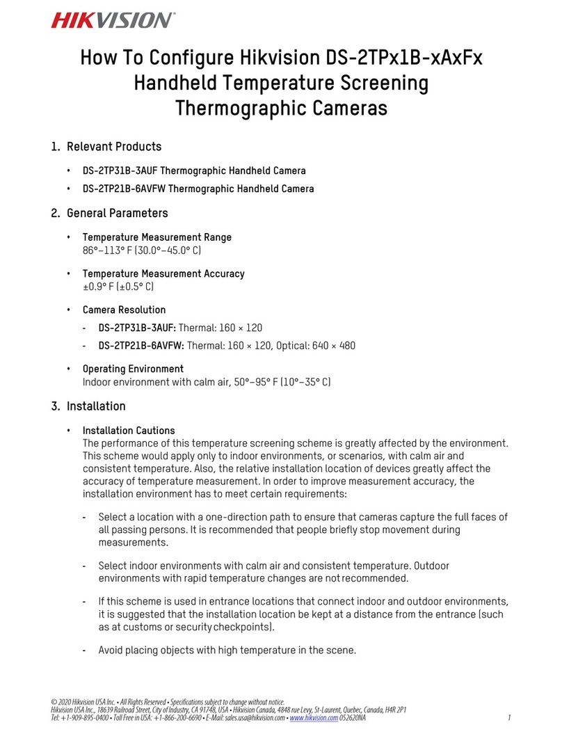HIK VISION DS-2TP31B-3AUF User manual