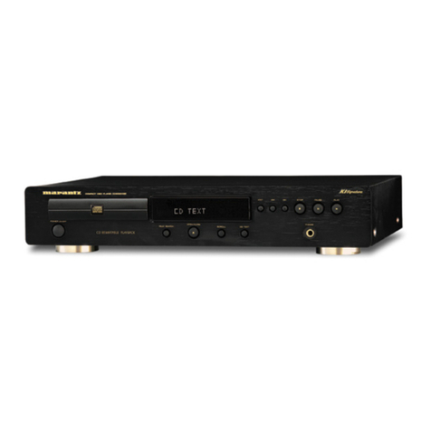 Marantz CD6000 KI User manual