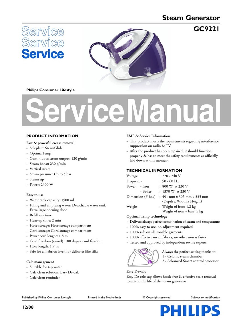 Philips GC9221 User manual