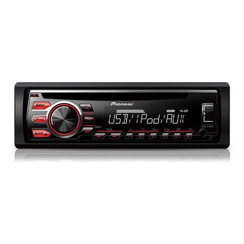 Pioneer DEH-2700UI owner's manual