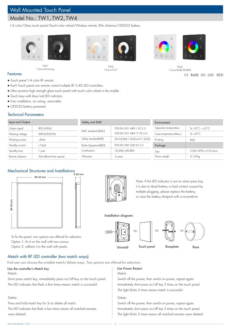 SKYDANCE TW1 User manual