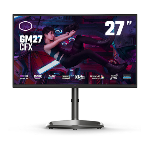 Cooler Master GM27-CFX user manual