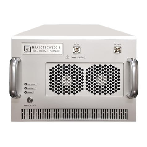 L2 Microwave BPA00T10W500-1 user manual