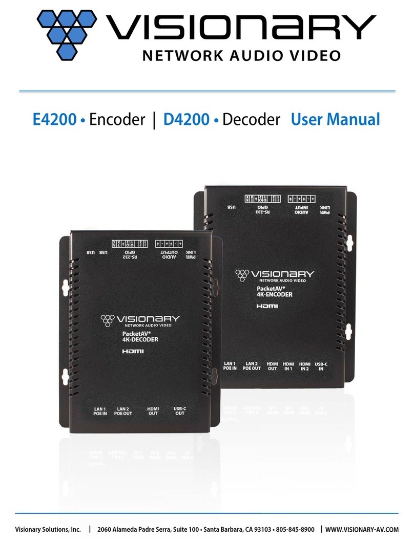 Visionary E4200 user manual