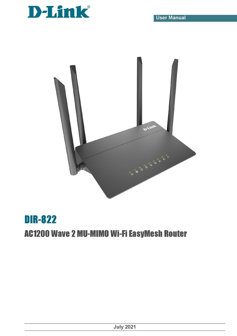 D-Link DIR-822 User manual D-Link DIR-822 User manual
