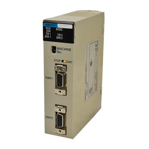 Omron C200H-ASC11 User manual