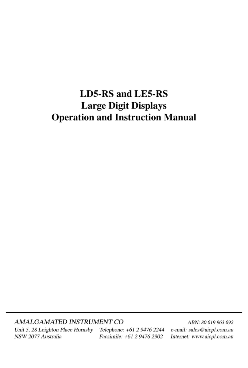 AMALGAMATED INSTRUMENT LD5-RS Guide AMALGAMATED INSTRUMENT LD5-RS Guide