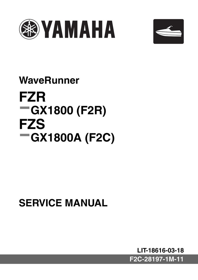 Yamaha WaveRunner FZR-GX1800 Service manual