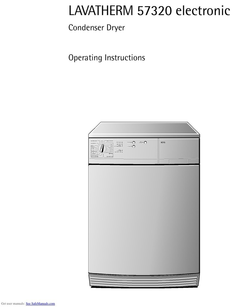 AEG LAVATHERM 57320 User manual