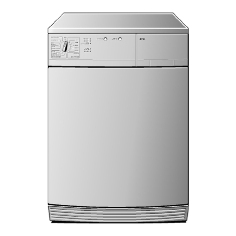 AEG LAVATHERM T 520 operating instructions