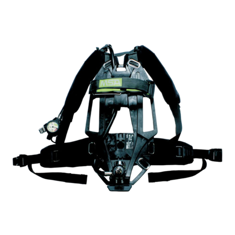 MSA SCBA Basic Apparatus AirGo User manual