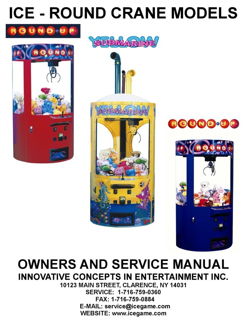 Icegame ROUND-UP Owner's and service manual