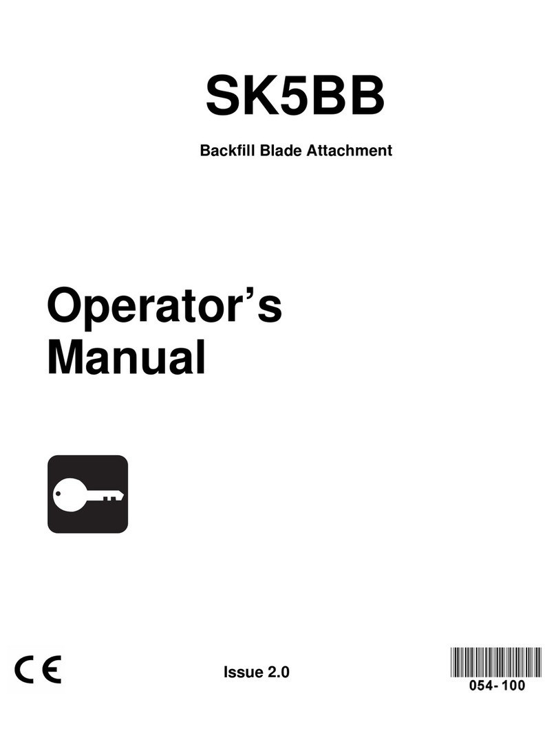 Charles Machine Works Ditch Witch SK5BB Operator's manual