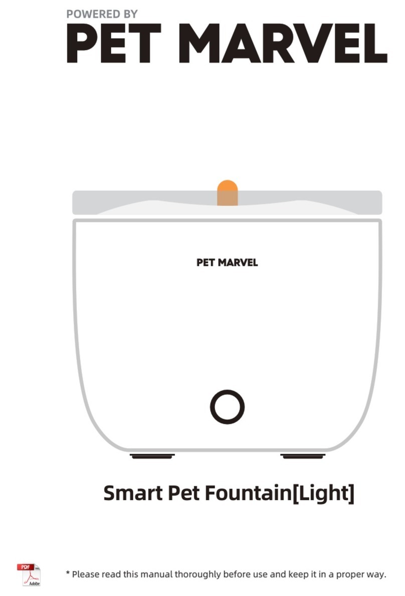PET MARVEL NSSWA21A manual