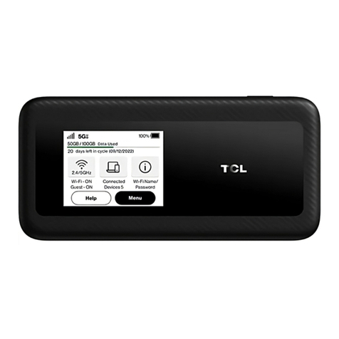 TCL Verizon LINKZONE 5G UW User manual