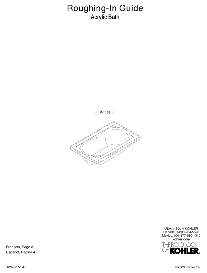 Kohler K-1169 Quick start guide