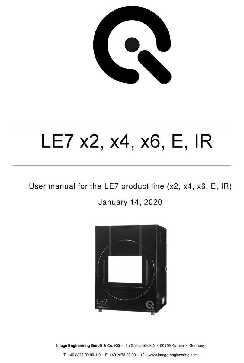 Image Engineering LE7 x2 User manual