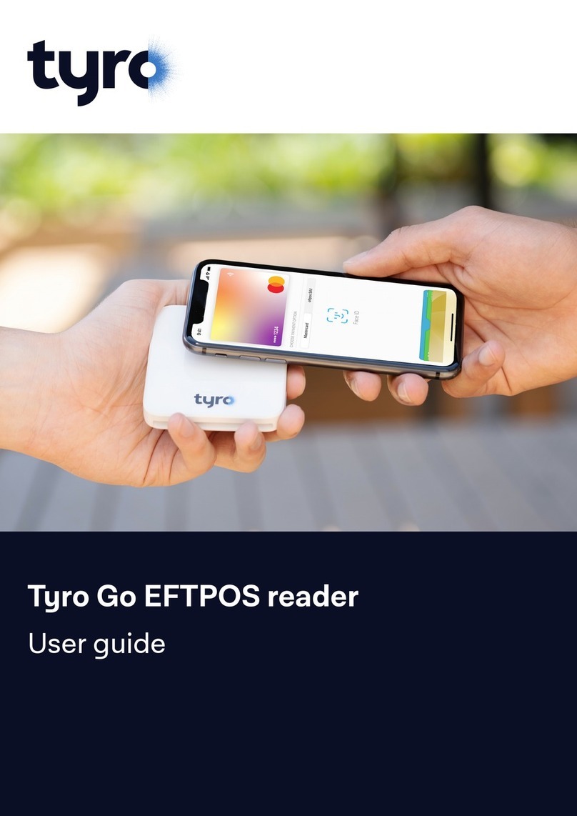 Tyro Go user guide
