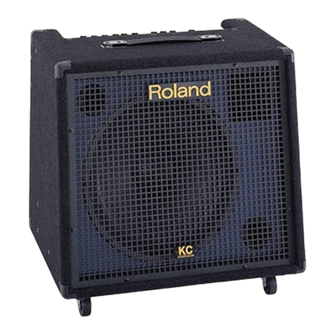 Roland KC-550 User manual