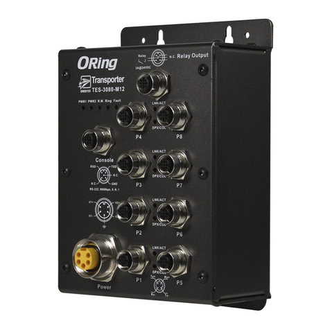 ORiNG TES-3080-M12 Series user manual