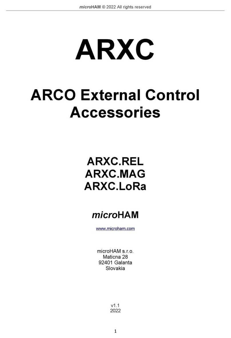 microHAM ARXC.REL User manual