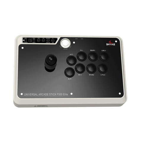 MAYFLASH Arcade Stick F500 Elite quick start guide
