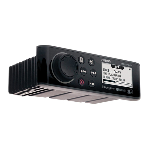 Garmin FUSION MS-RA70NSX User manual