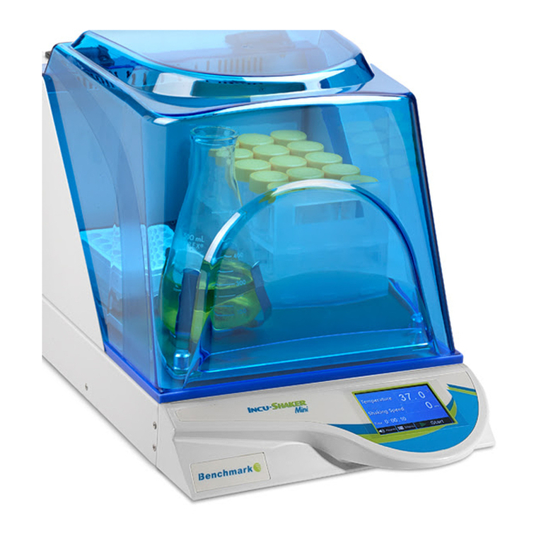 Benchmark Scientific Incu-Shaker Mini Operation manual
