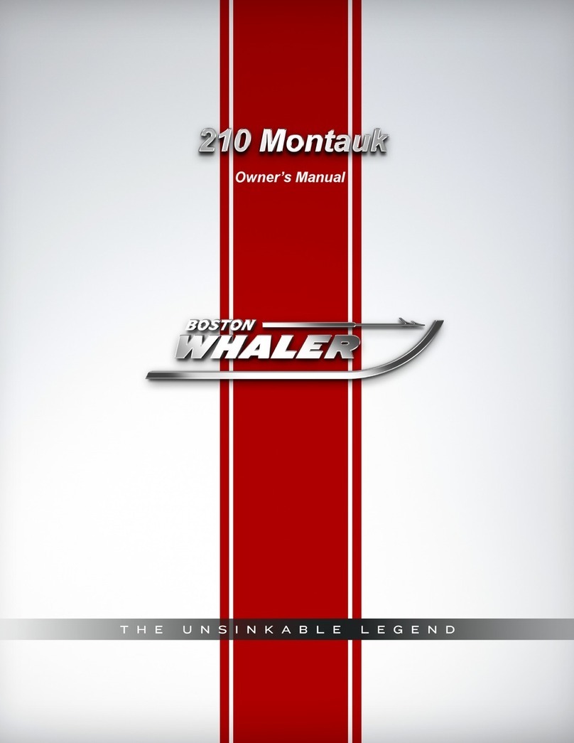 Boston Whaler 210 Montauk owner's manual