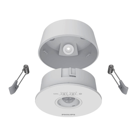 Philips SES LCM1061 Occ PIR WH quick start guide
