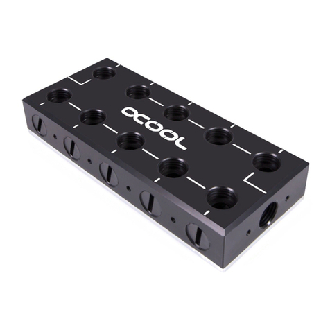 Alphacool ES Distro Plate Parallel C5 manual