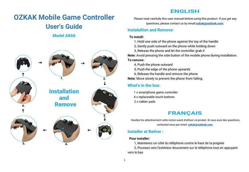 OZKAK AK66 user guide