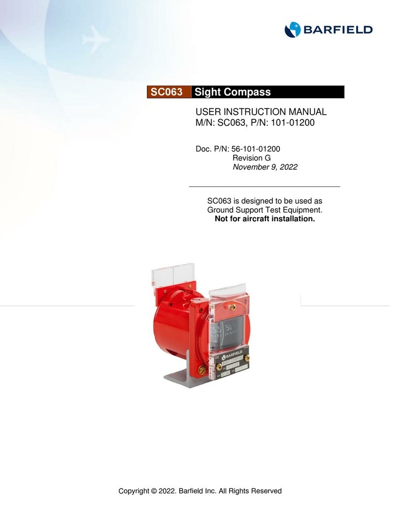 barfield SC 063 User instruction manual