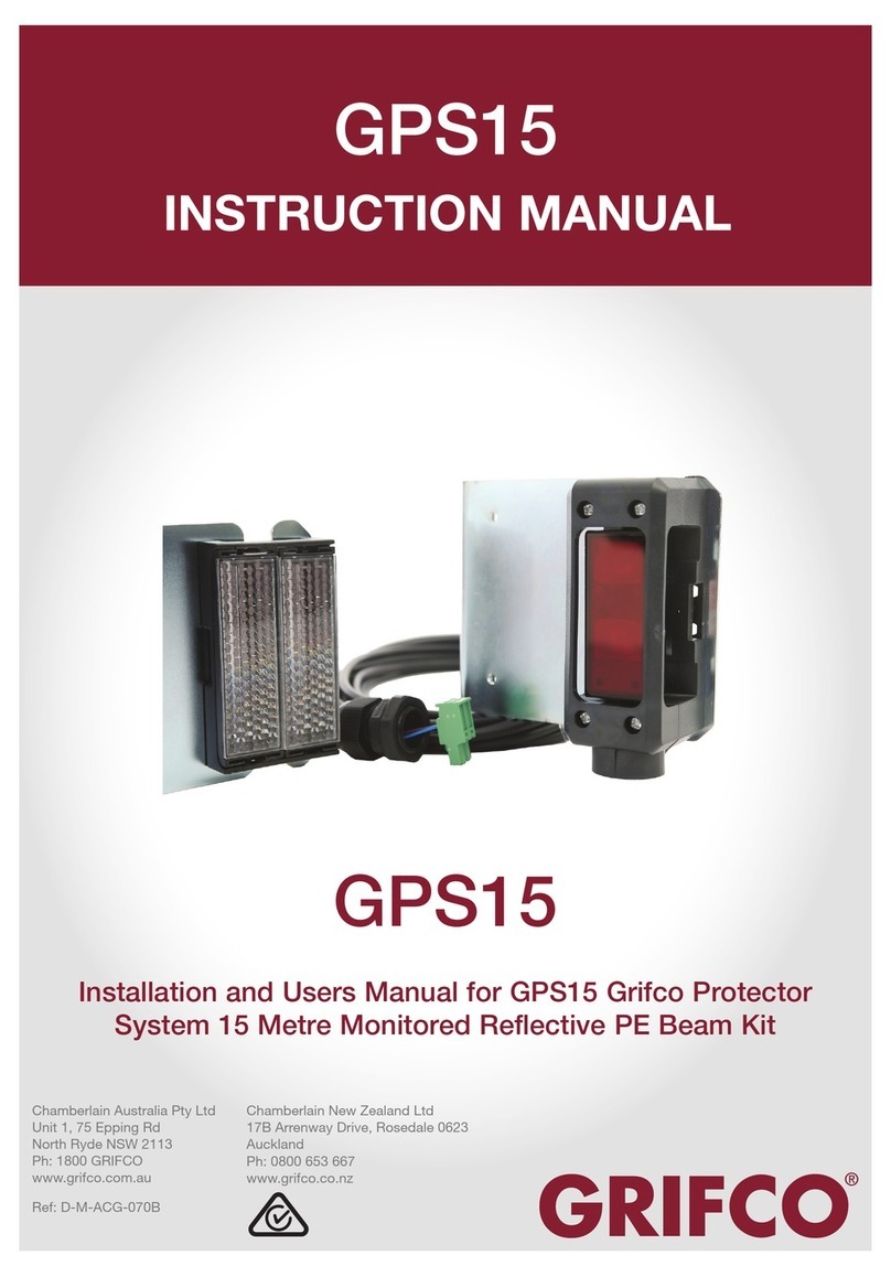 Grifco GPS15 instruction manual