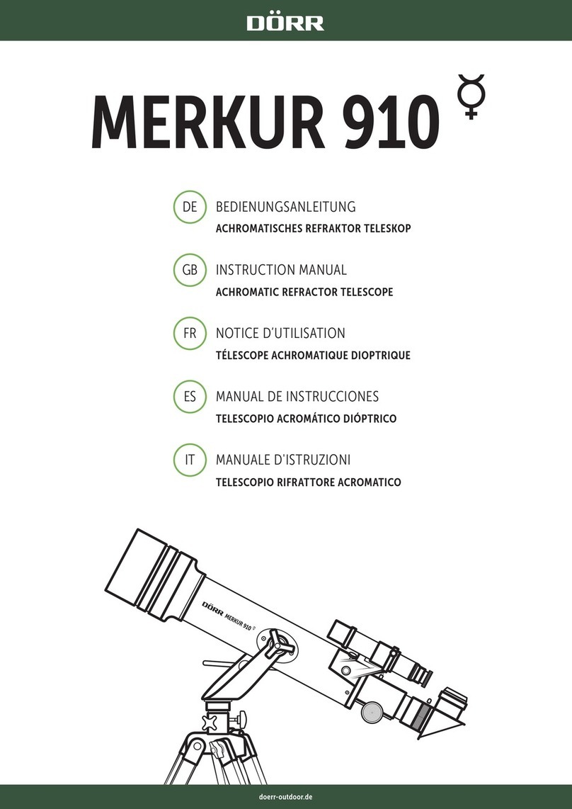 DÖRR MERKUR 910 instruction manual