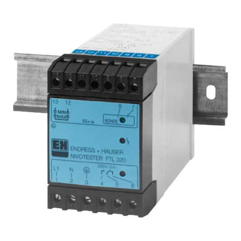 Endress+Hauser Liquiphant M/S FTL5 Series operating instructions