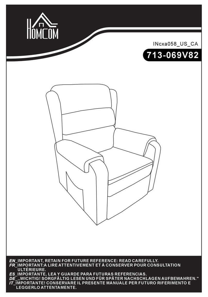 HOMCOM 713-069V82 User manual HOMCOM 713-069V82 User manual