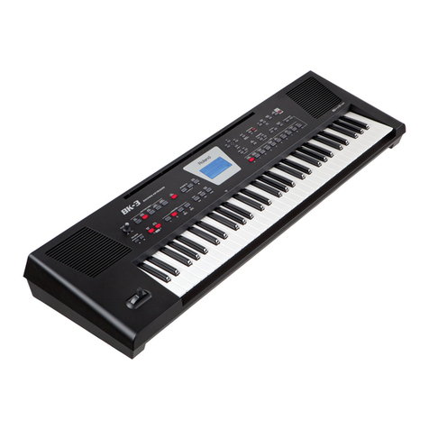 Roland BK-3 User manual