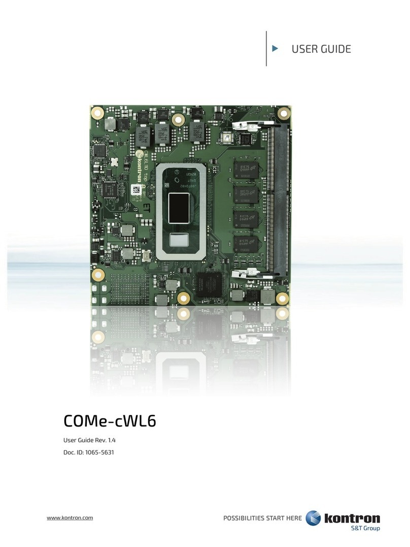 S&T kontron COMe-cWL6 user guide