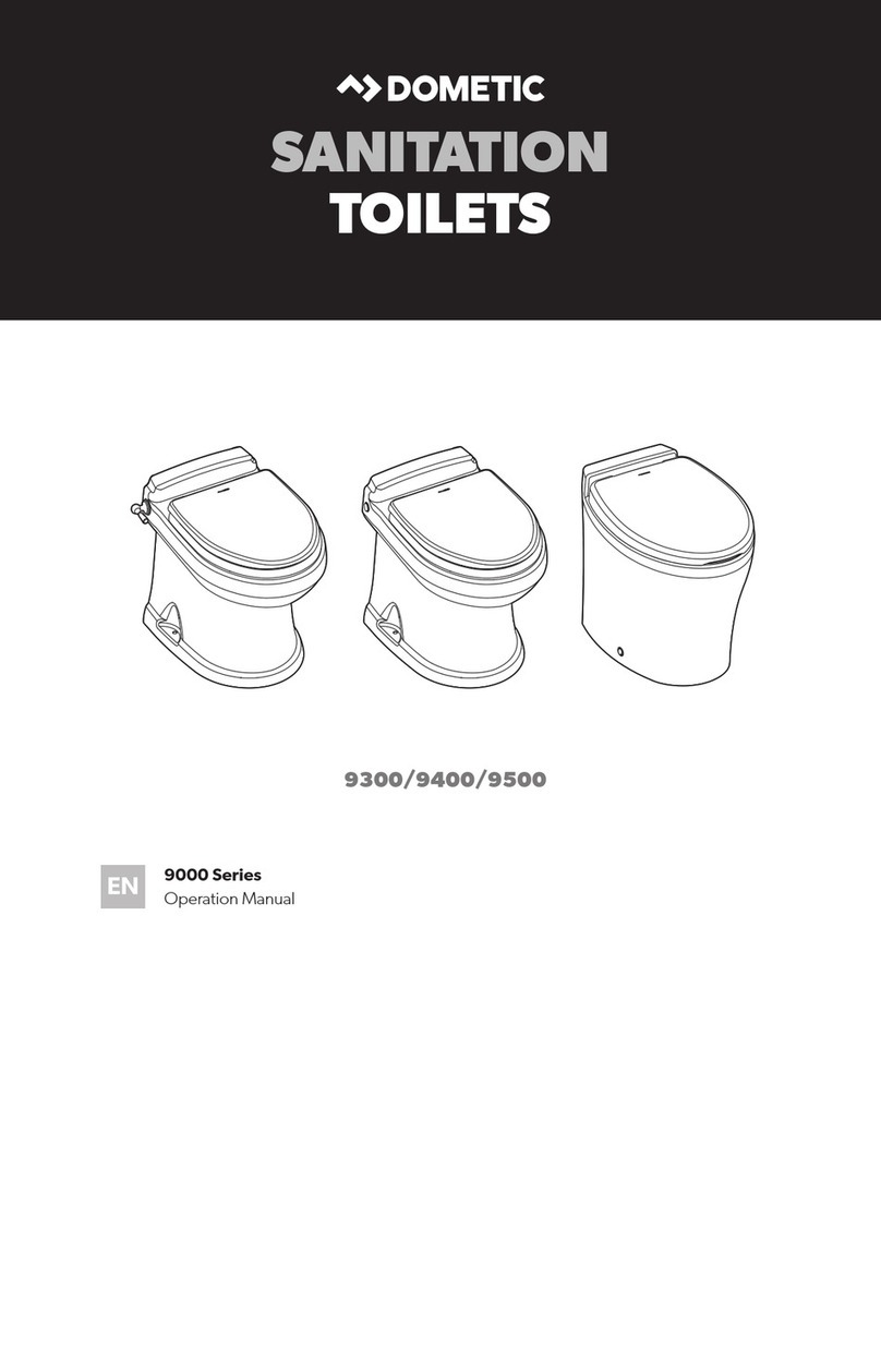 Dometic RushFlush 9000 Series User manual Dometic RushFlush 9000 Series User manual
