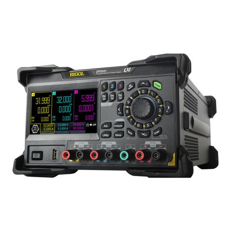 Rigol DP2000 Series Operating instructions
