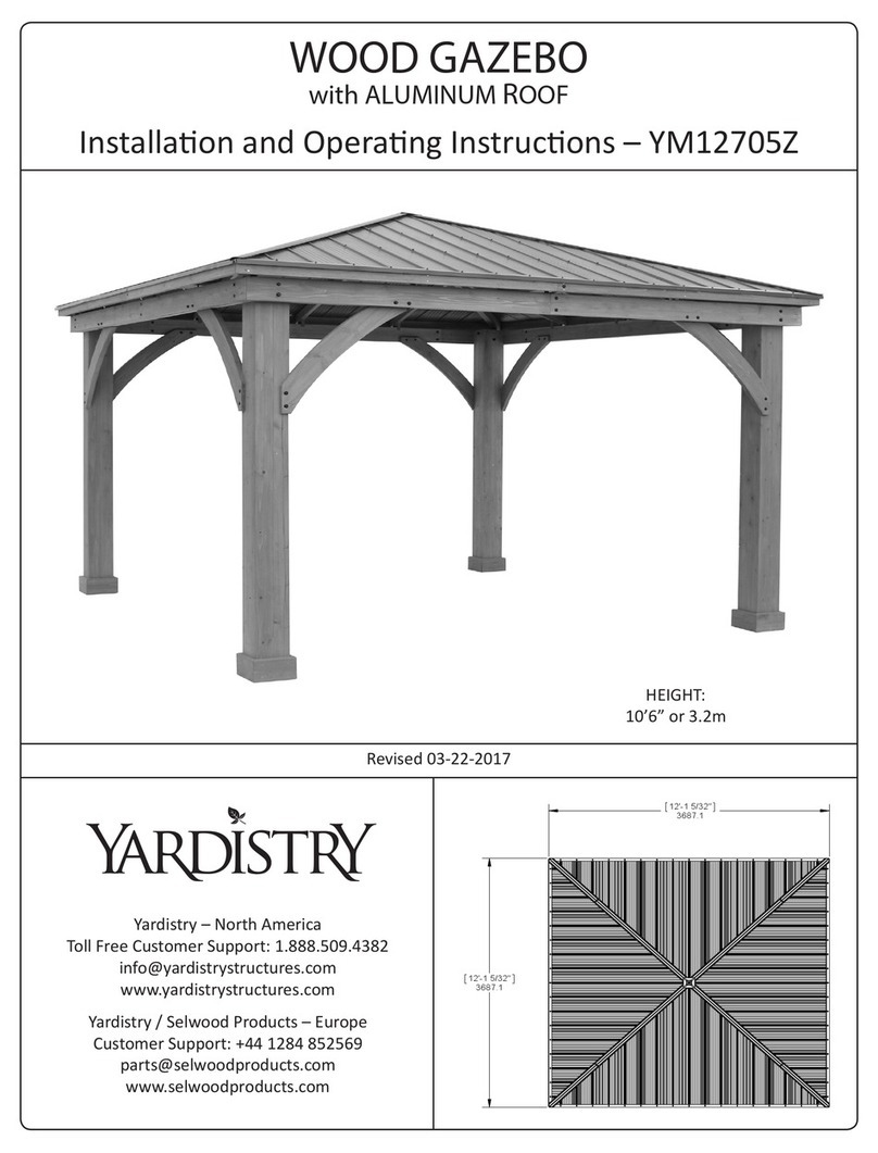 Yardistry YM12705Z User manual