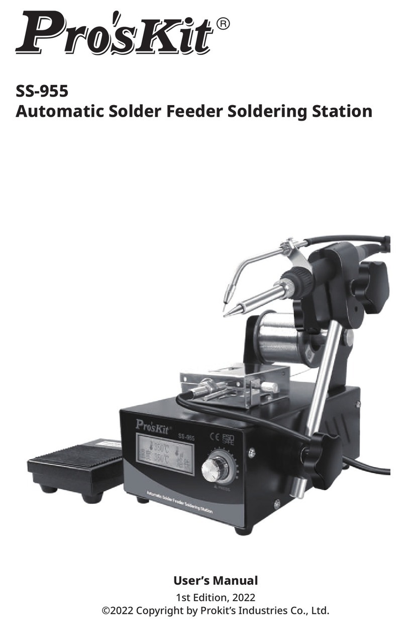 Pro's Kit SS-955 user manual