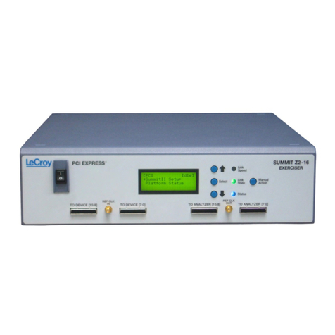 Teledyne Lecroy Summit Z2-16 user manual