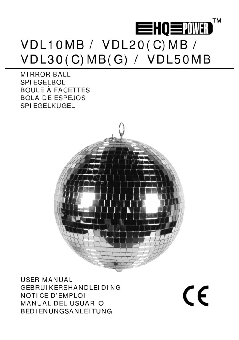 Velleman HQ POWER VDL10MB user manual