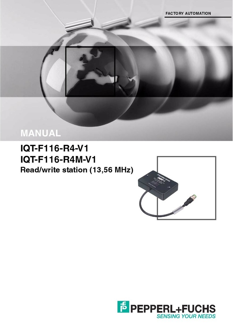 Pepperl+Fuchs IQT-F116-R4-V1 User manual