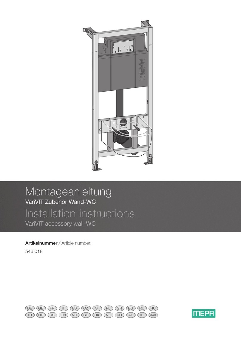 MEPA VariVIT 546 018 installation instructions